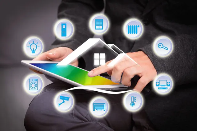 Connected home sensors monitoring the indoor environment