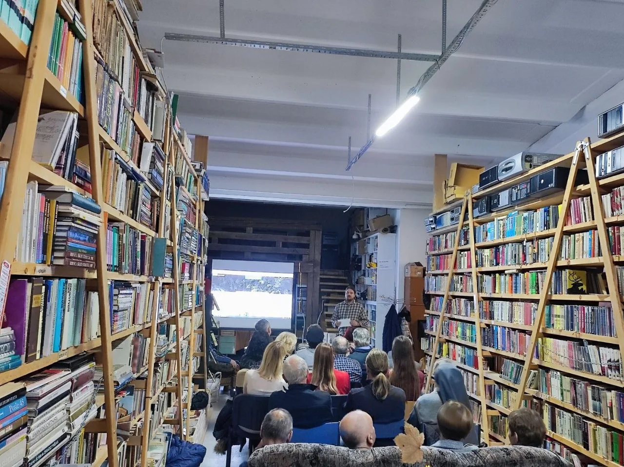 20241115 Otvoritev Bukvarna EUDOM 08 Vodja bukvarne Jože Praper