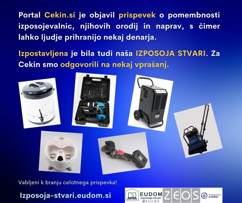 Objava Cekin.si